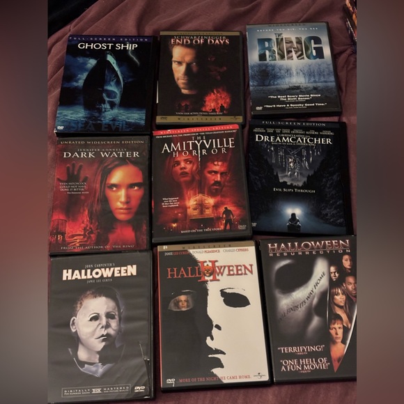 Other - Horror Movie DVD Collection of 9. The ring halloween amityville end of days